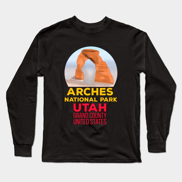 Arches National Park Utah Grand County United States Long Sleeve T-Shirt by DiegoCarvalho